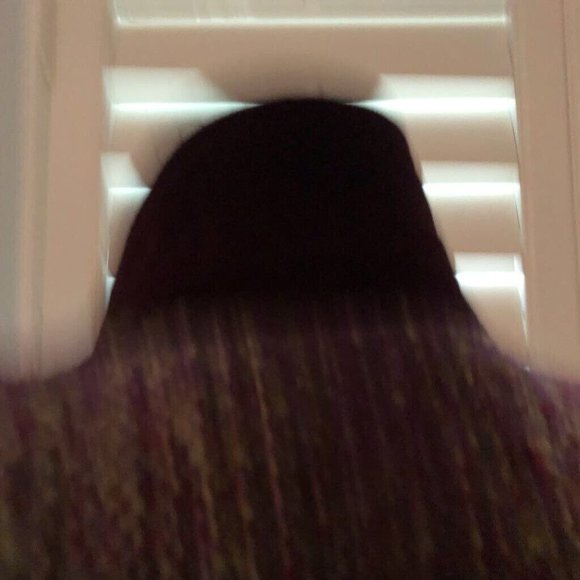 Carlisle Womens Jacket Burgundy Black Abstract Velvet Lined Collar Vintage 4 New - Picture 5 of 12